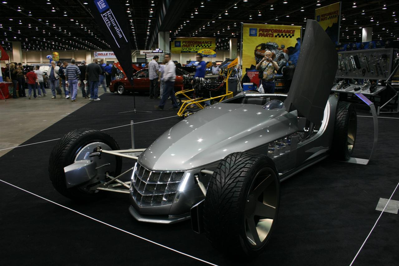 Illustration for article titled Cadillac VSR Hot Rod Concept